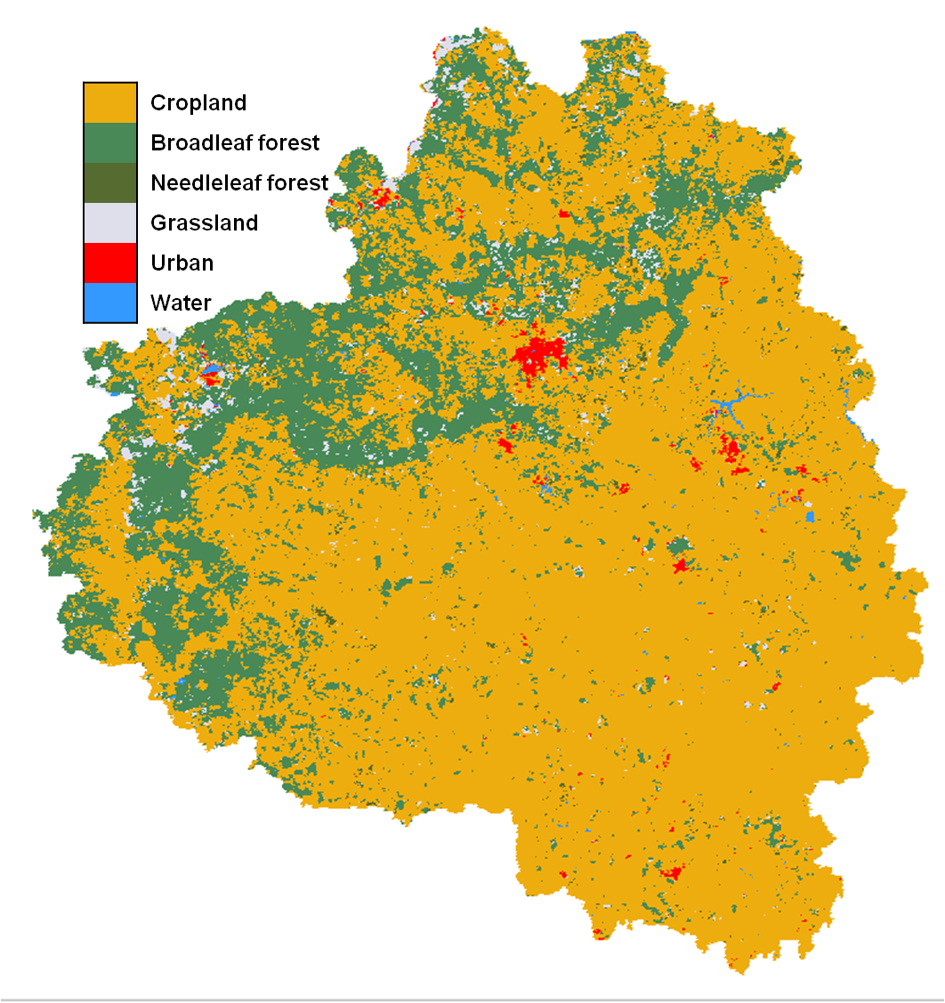 Pre-seasonal crop map Tula 